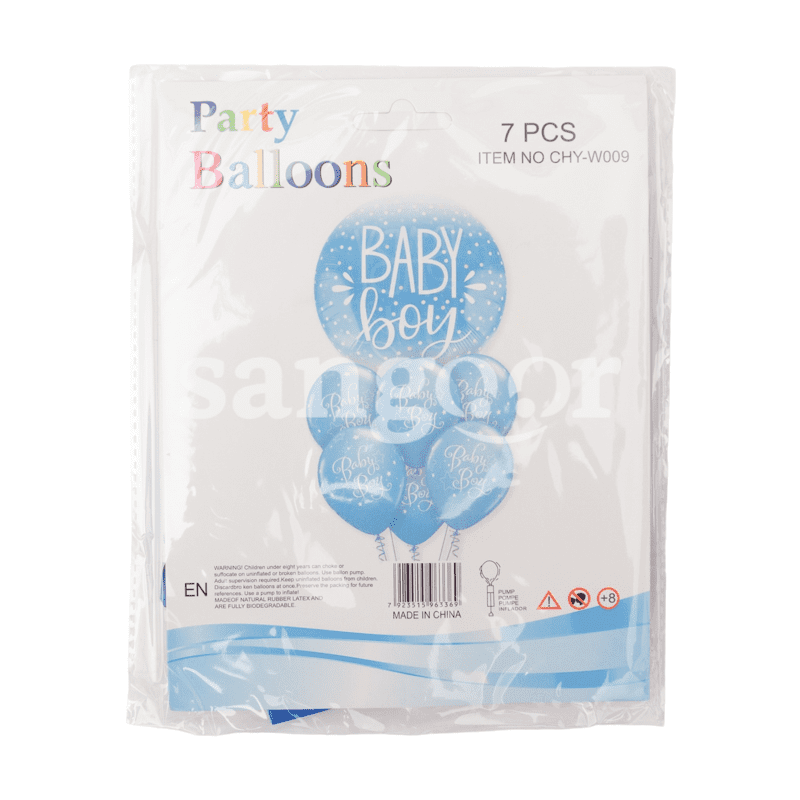 BALLONS 7 PCS BOY