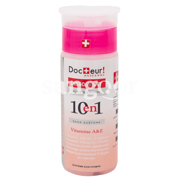 DOCTEUR DISSOLVANT 100MLHUILE D AMANDE-SANGOUR.TN-TUNISIE.