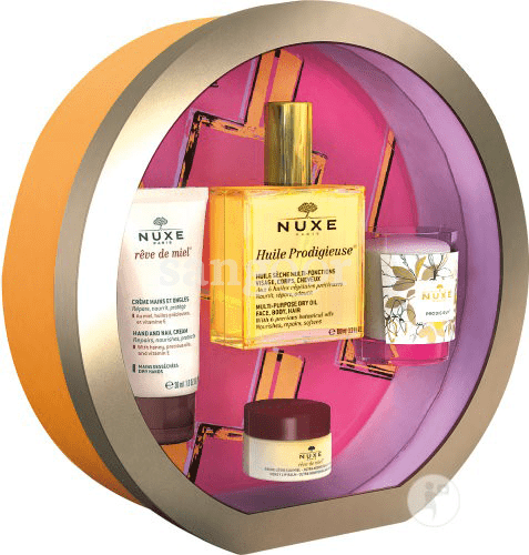 NUXE-COFFRET-HUILE-PRODIGIEUSE-4PCS