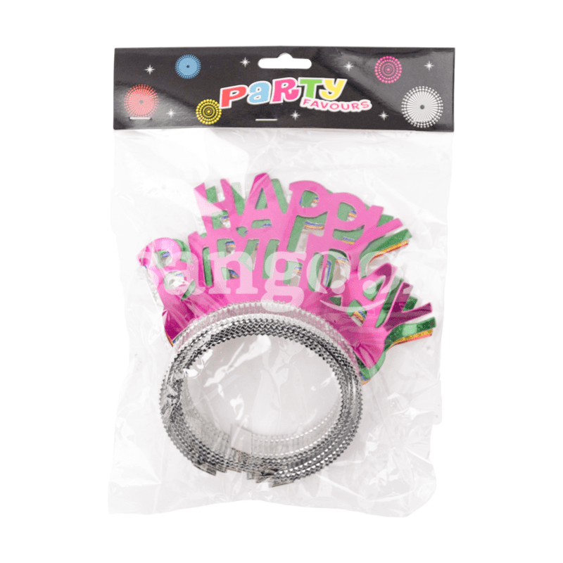 PARTY FAVOURS TEJ 6PCS HAPPY BRTHDAY