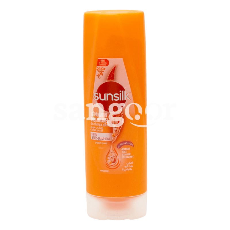 SUNSILK APRES SHAMPOING 180ML REPARATION INSTANTANEE