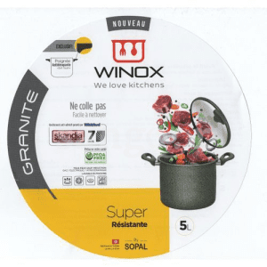 WINOX MARMITE GRANITE 5L Prix Tunisie