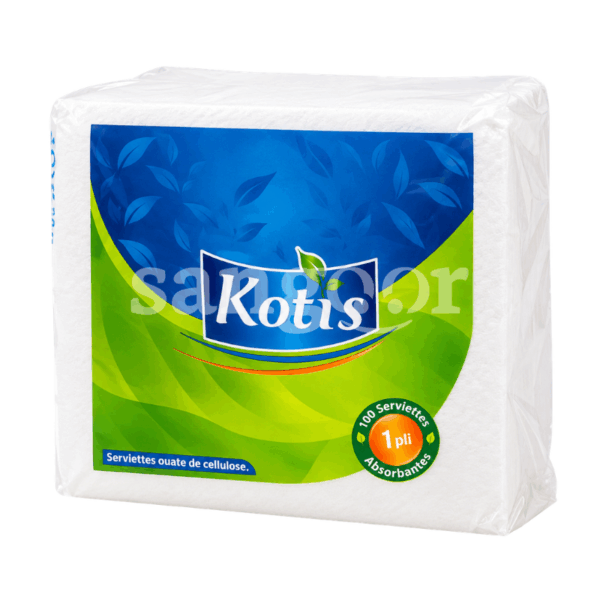 KOTIS-SERVIETTE-DE-TABLE-3030-100PCS-1PLI-1.png Prix Tunisie