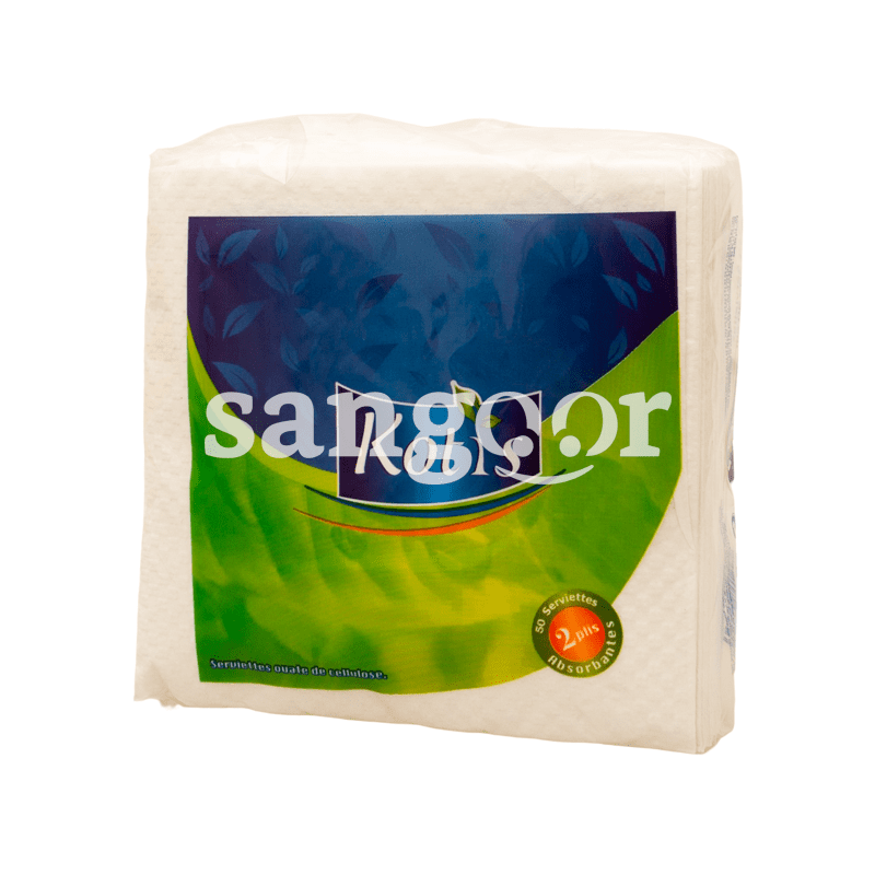 KOTIS SERVIETTE DE TABLE 3030 50PCS 1PLI-SANGOUR.TN-TUNISIE. KOTIS SERVIETTE DE TABLE 3030 50PCS 1PLI-SANGOUR.TN-TUNISIE.