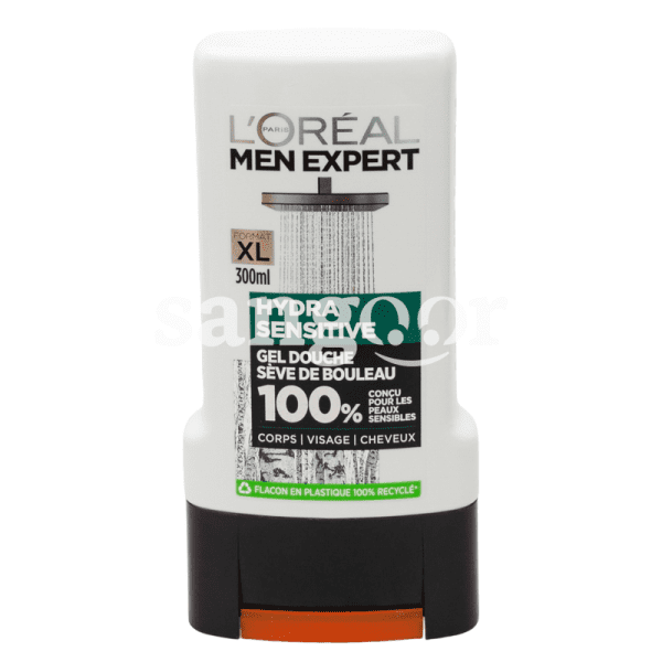 L OREAL MEN EXPERT GEL DOUCHE 300ML HYDRA SENSITIVE-SANGOUR.TN-TUNISIE.