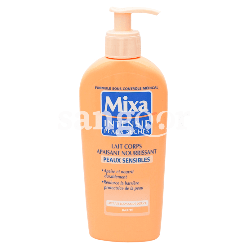 MIXA LAIT DE CORPS 250ML APAISANT NOURRISSANT-SANGOUR.TN-TUNISIE. MIXA LAIT DE CORPS 250ML APAISANT NOURRISSANT-SANGOUR.TN-TUNISIE.