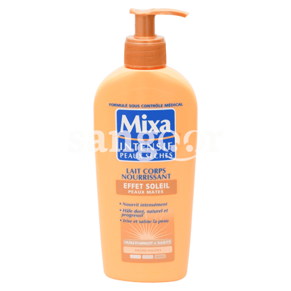 MIXA LAIT DE CORPS 250ML NOURISSANT EFFET SOLEIL-SANGOUR.TN-TUNISIE.