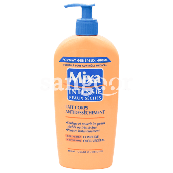 MIXA LAIT DE CORPS 400ML ANTIDESSECHEMENT-SANGOUR.TN-TUNISIE.
