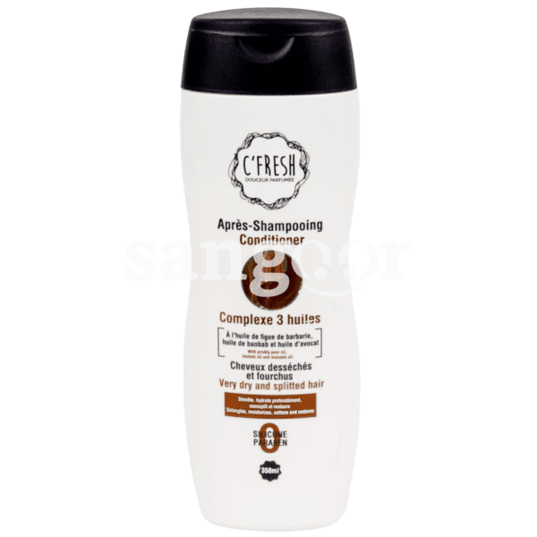 C FRESH APRES SHAMPOING 350ML COMPLEXE 3 HUILES-SANGOUR.TN-TUNISIE.