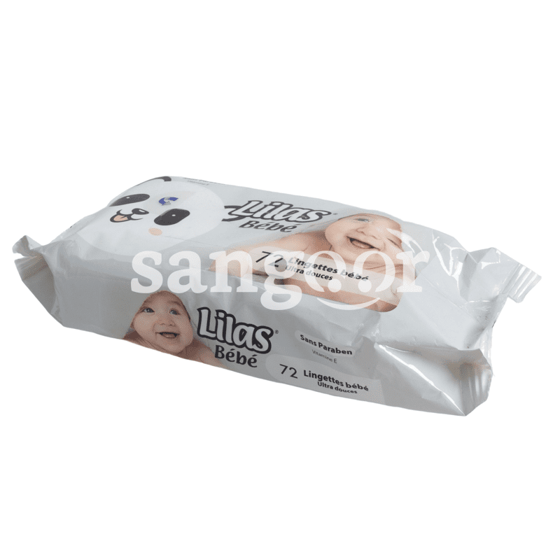 LILAS LINGETTES BEBE 72PCS-SANGOUR.TN-TUNISIE. LILAS LINGETTES BEBE 72PCS-SANGOUR.TN-TUNISIE.