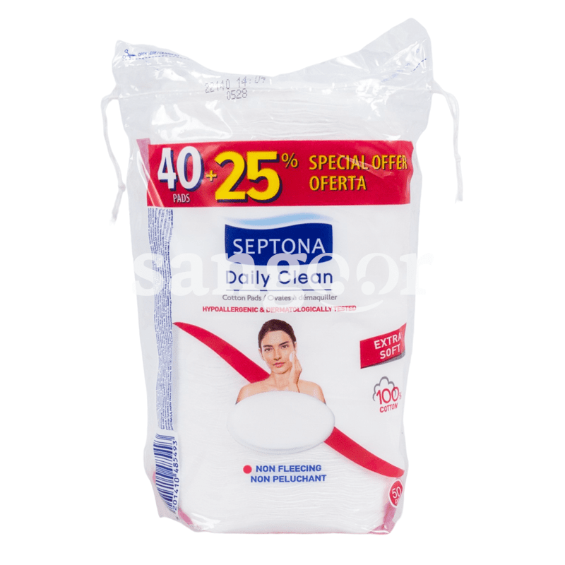 SEPTONA COTON A DEMAQUILLER OVALES 50PCS DONT 25% GRATUIT-SANGOUR.TN-TUNISIE. SEPTONA COTON A DEMAQUILLER OVALES 50PCS DONT 25% GRATUIT-SANGOUR.TN-TUNISIE.