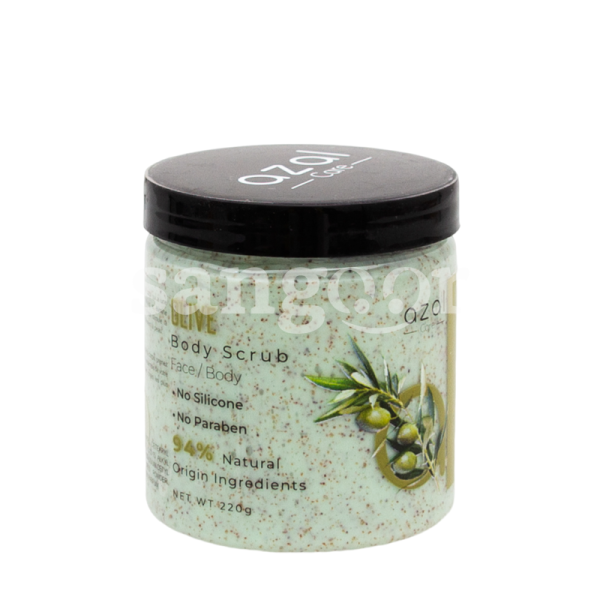 AZAL BODY SCRUB 220G OLIVE-SANGOUR.TN-TUNISIE.