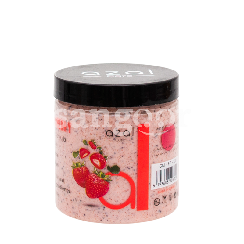 AZAL BODY SCRUB 220G STRAWBERRY-SANGOUR.TN-TUNISIE. AZAL BODY SCRUB 220G STRAWBERRY-SANGOUR.TN-TUNISIE.