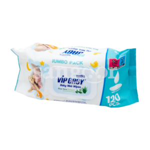 BEBIKO LINGETTES BEBE 120PCS VIP BABY ALOE VERA-SANGOUR.TN-TUNISIE.