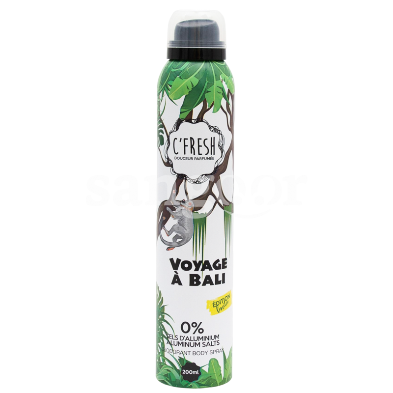 C FRESH DEODORANT 200ML VOYAGE A BALI-SANGOUR.TN-TUNISIE. C FRESH DEODORANT 200ML VOYAGE A BALI-SANGOUR.TN-TUNISIE.