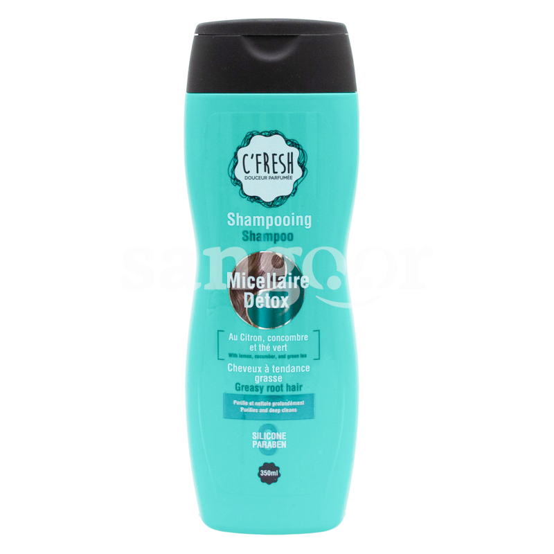 C FRESH SHAMPOING 350ML MICELLAIRE DETOX-SANGOUR.TN-TUNISIE. C FRESH SHAMPOING 350ML MICELLAIRE DETOX-SANGOUR.TN-TUNISIE.
