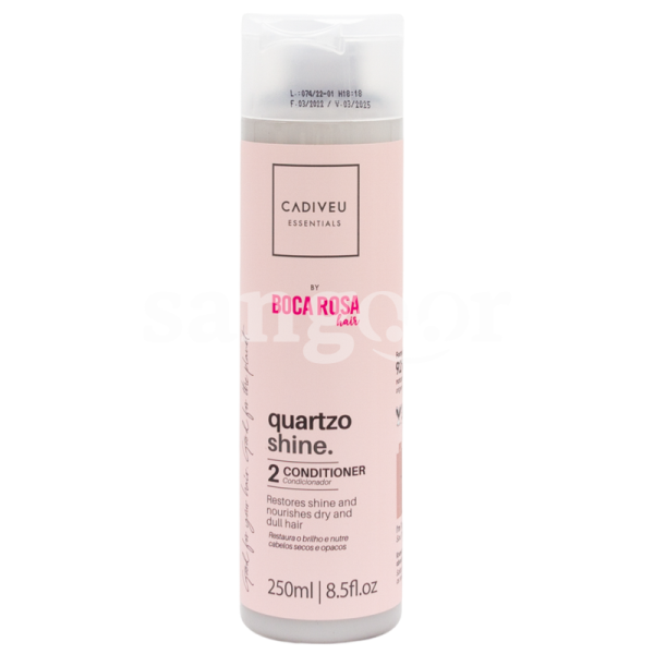 CADIVEU APRES SHAMPOING 250ML QUARTZO SHINE-SANGOUR.TN-TUNISIE.