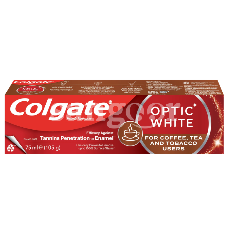 COLGATE DENTIFRICE 75ML OPTIC WHITE COFFEE (3) COLGATE-DENTIFRICE-75ML-OPTIC-WHITE-COFFEE-3.png Prix Tunisie