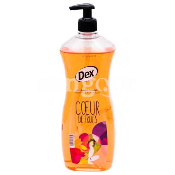 DEX SAVON LIQUIDE 1L COEUR DE FRUITS-SANGOUR.TN-TUNISIE.