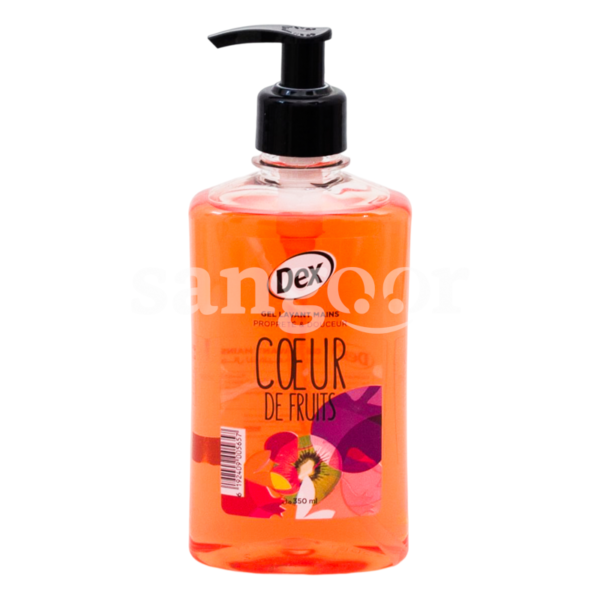 DEX SAVON LIQUIDE 350ML COEUR DE FRUITS-SANGOUR.TN-TUNISIE.