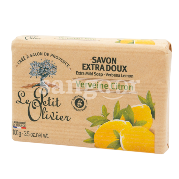 LE PETIT OLIVIER SAVON 100G EXTRA DOUCE VERVEINE CITRON-SANGOUR.TN-TUNISIE.