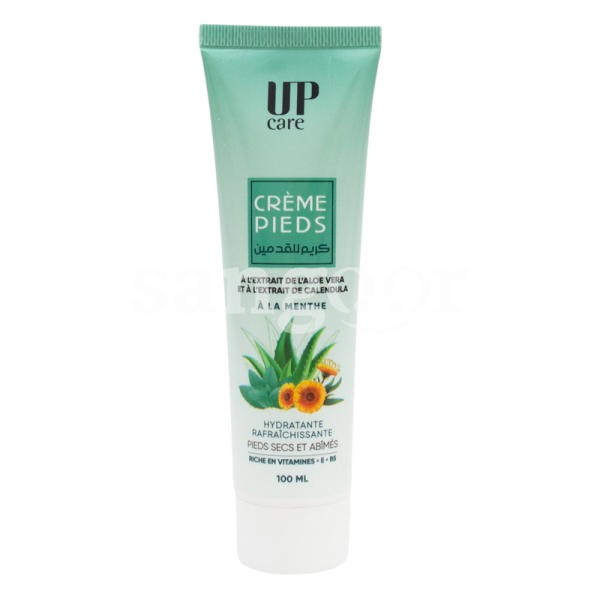 UP CREME PIEDS 100ML -SANGOUR.TN-TUNISIE.ALOE VERA ET CALENDULA