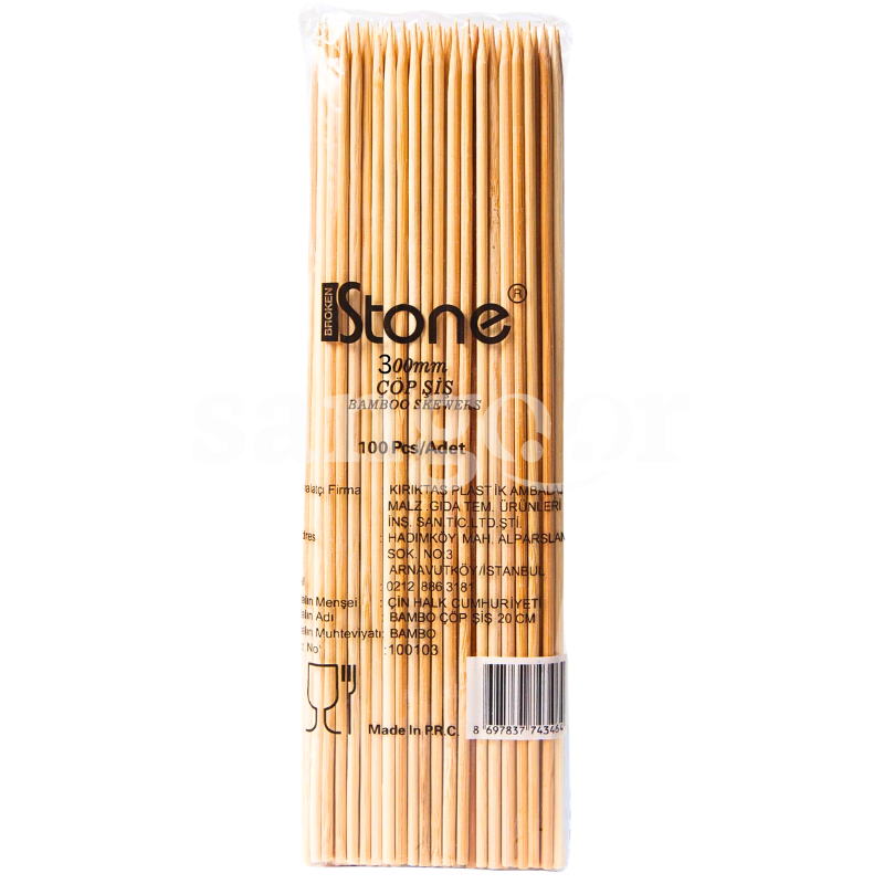 BROKEN STONE BROCHETTE BAMBOO 3CM 100PCS BROKEN-STONE-BROCHETTE-BAMBOO-3CM-100PCS.png.Prix Tunisie