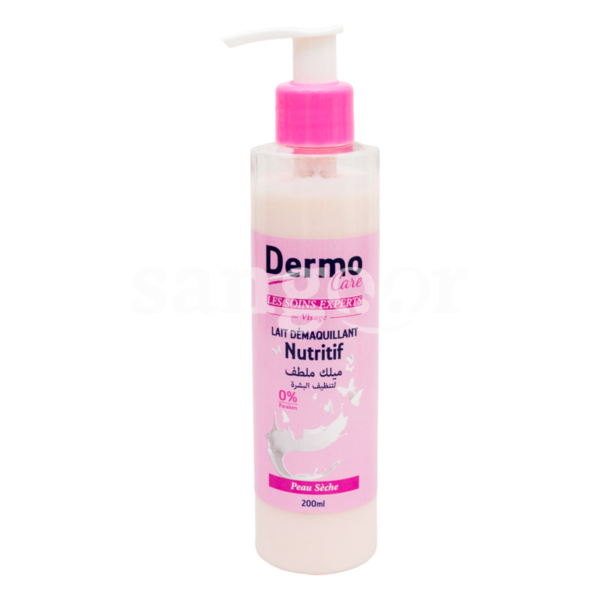 DERMO-LAIT-DEMAQUILLANT-NUTRITIF-200ML.png Prix Tunisie