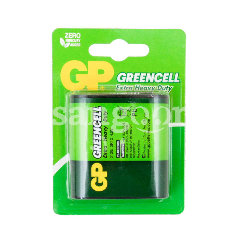 GP GREENCELL 4.5V 312G BP1 EXTRA HEAVY DUTY GP-GREENCELL-4.5V-312G-BP1-EXTRA-HEAVY-DUTY.png Prix Tunisie