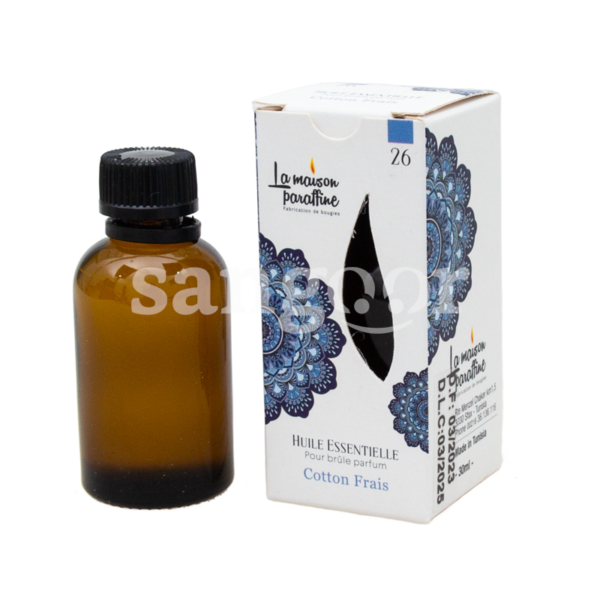 LA-MAISON-PARAFFINE-HUILE-ESSENTIELLE-30ML-COTTON-FRAIS.png Prix Tunisie