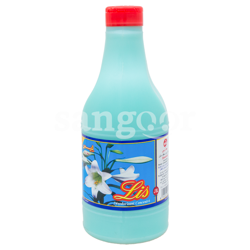 LIS LIQUIDE DESODORISANT CONCENTRE 1L LIS-LIQUIDE-DESODORISANT-CONCENTRE-1L.png Prix Tunisie