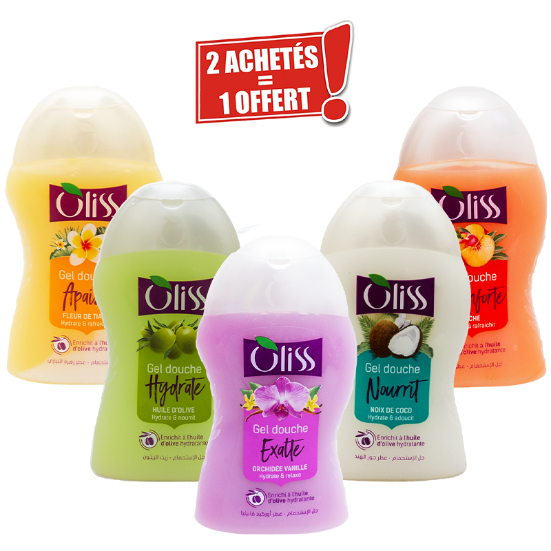 OLISS-GEL-DOUCHE-LOT-DE-3