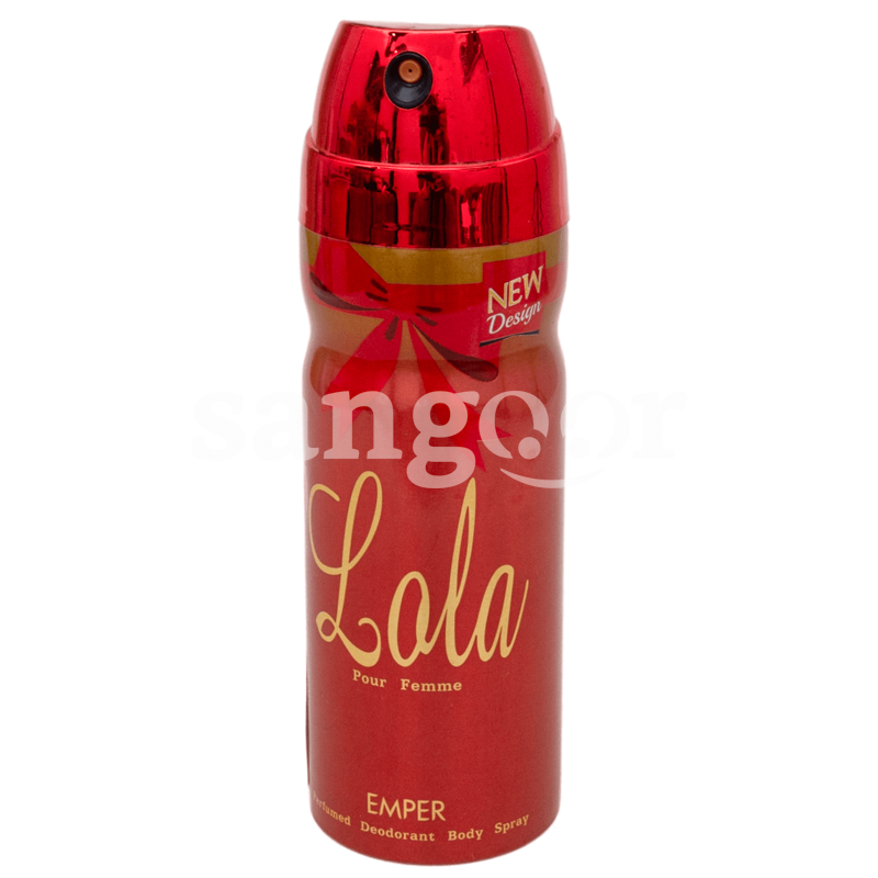EMPER DEODORANT LOLA 200ML EMPER-DEODORANT-LOLA-200ML.png Prix Tunisie
