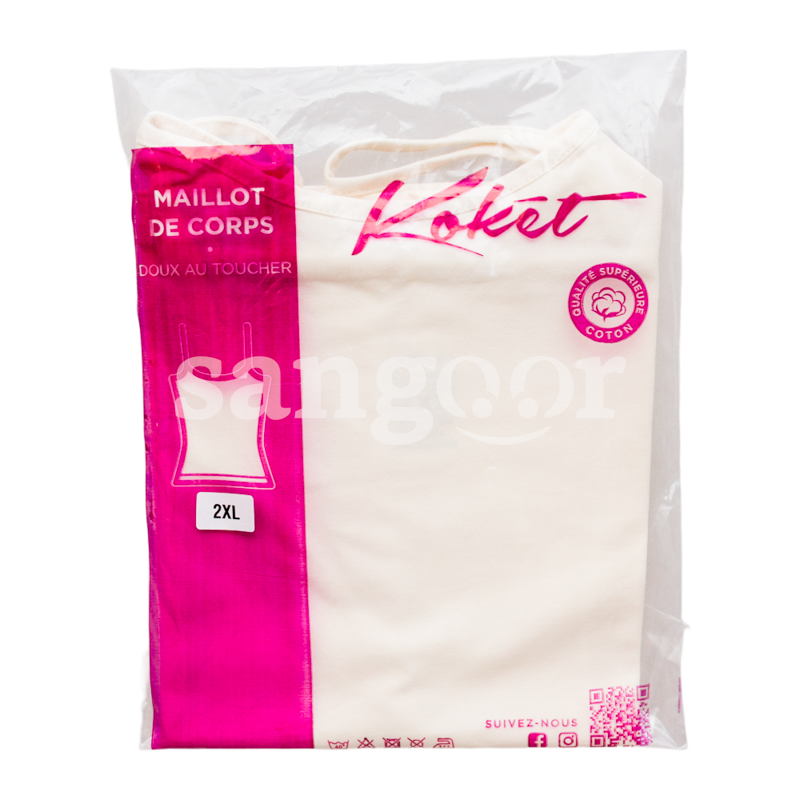 KOKET TRICOT DE CORPS FEMME BIGE CLAIR 2XL KOKET-TRICOT-DE-CORPS-FEMME-BIGE-CLAIR-2XL.png Prix Tunisie