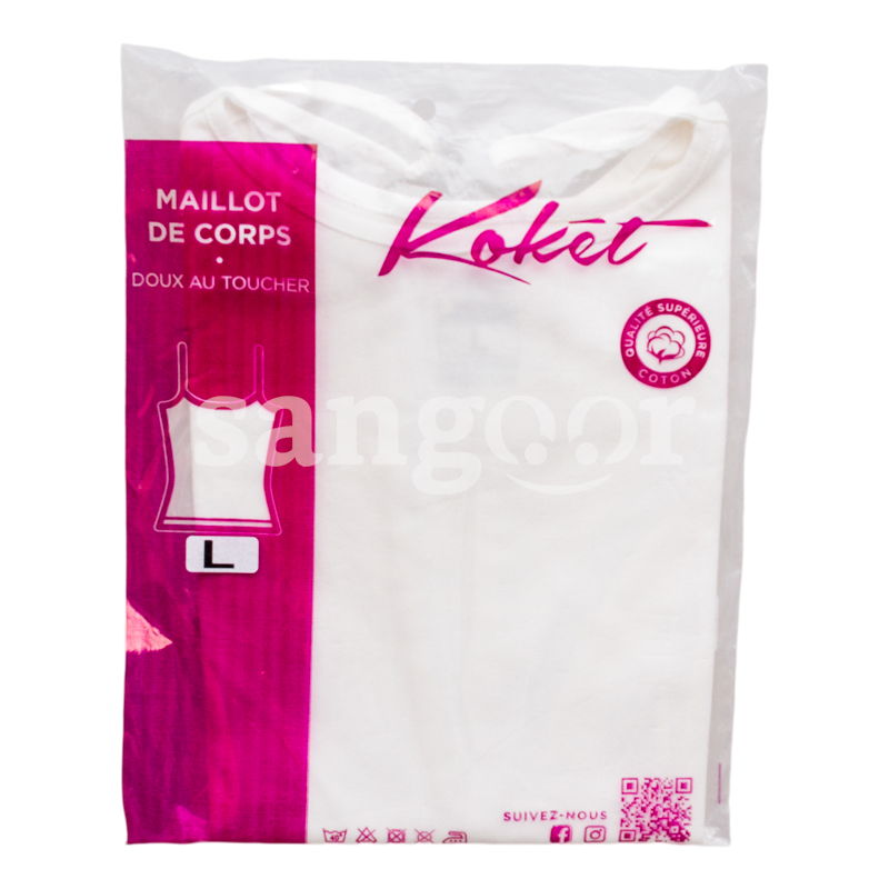 KOKET TRICOT DE CORPS FEMME BIGE CLAIR L KOKET-TRICOT-DE-CORPS-FEMME-BIGE-CLAIR-L.png Prix Tunisie