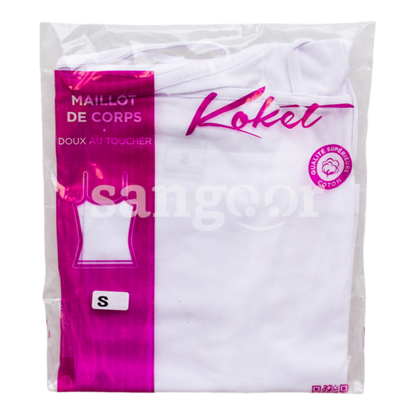 KOKET-TRICOT-DE-CORPS-FEMME-BLANC-S.png Prix Tunisie