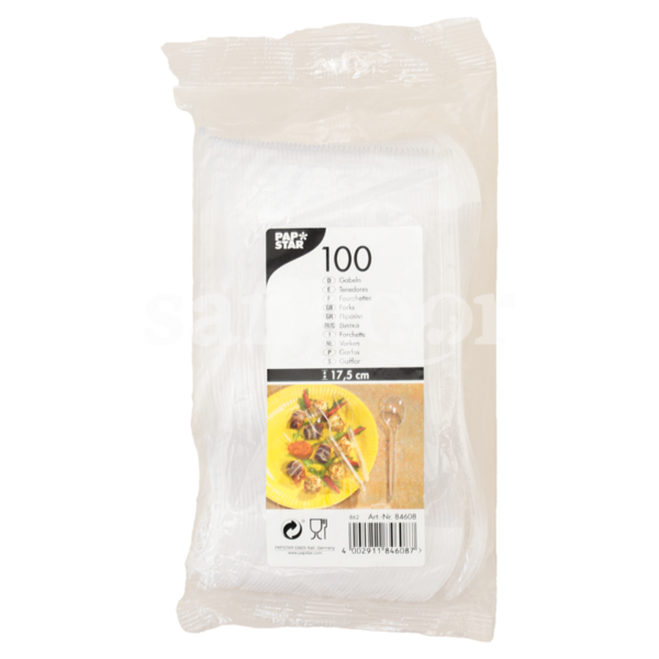PAP-STAR-FOURCHETTES-TRANSPARENT-17.5CM-100P.png Prix Tunisie