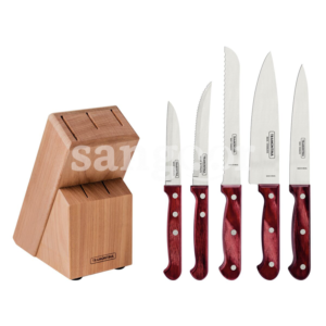 TRAMONTINA-SET-6-COUTEAUX-ET-SUPPORT-POLYWOOD-3.png Prix Tunisie
