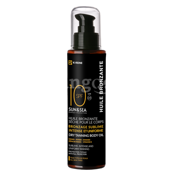 K REINE HUILE BRONZANTE SECHE CORPS 150ML SPF10 Prix Tunisie