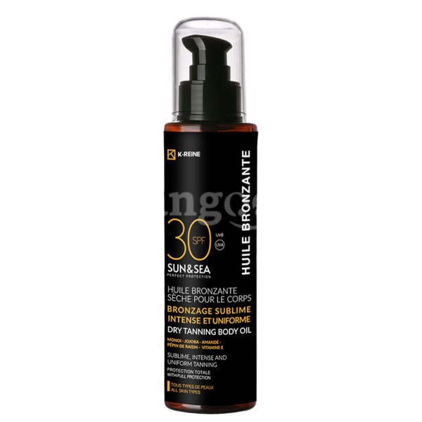 K-REINE-HUILE-BRONZANTE-SECHE-CORPS-150ML-SPF30 Prix Tunisie
