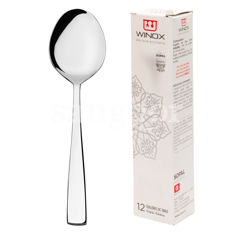 WINOX CUILLERES DE TABLE ZEPHIR 12P WINOX-CUILLERES-DE-TABLE-ZEPHIR-12P.png Prix Tunisie