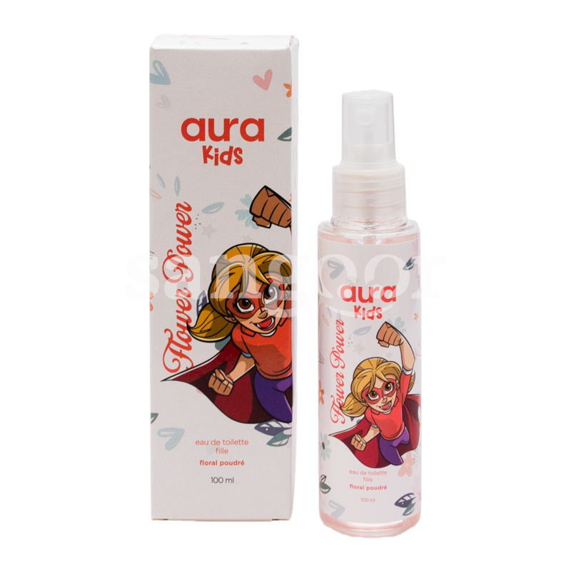 AURA EAU DE TOILETTE KIDS 100ML FLOWER POWER AURA-EAU-DE-TOILETTE-KIDS-100ML-FLOWER-POWER.png Prix Tunisie