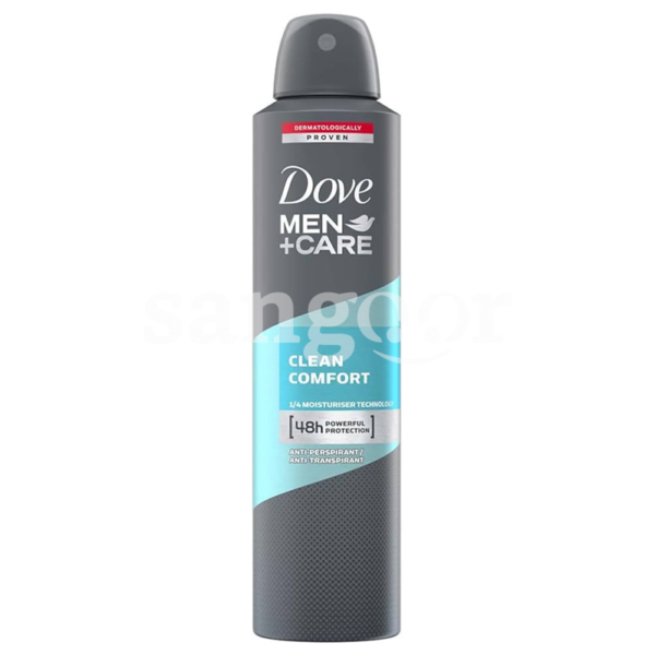 DOVE-DEODORANT-250ML-MEN-CLEAN-COMFORT.png Prix Tunisie