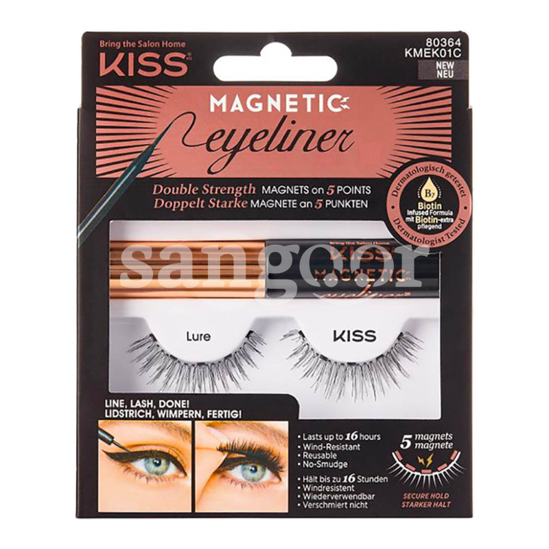 KISS KIT FAUX CILS MAGNETIC EYELINER KISS-KIT-FAUX-CILS-MAGNETIC-EYELINER.png Prix Tunisie