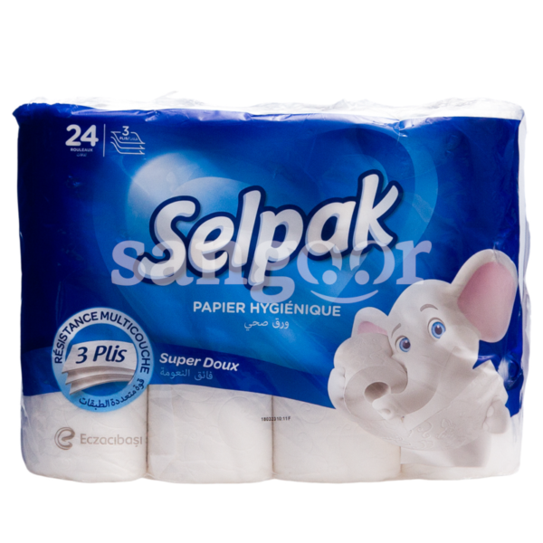 SELPAK-PAPIER-HYGIENIQUE-24PCS.png Prix Tunisie