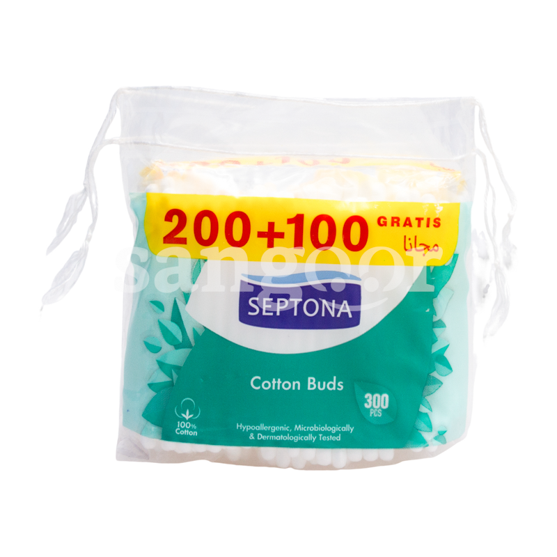 SEPTONA COTON TIGES CLASSIQUE 200P+ 100 GRATUITS SEPTONA-COTON-TIGES-CLASSIQUE-200P-100-GRATUITS.png Prix Tunisie