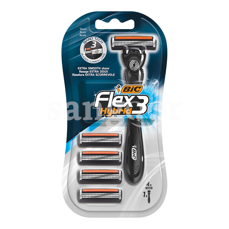 BIC RASOIR FLEX3 HYBRIDE 1RASOIR+4LAMES BIC-RASOIR-FLEX3-HYBRIDE-1RASOIR4LAMES.png Prix Tunisie