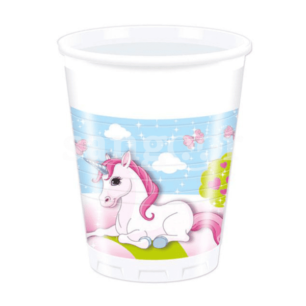DECORATA-PARTY-UNICORN-GOBLETS-200ML-8PCS.png Prix Tunisie