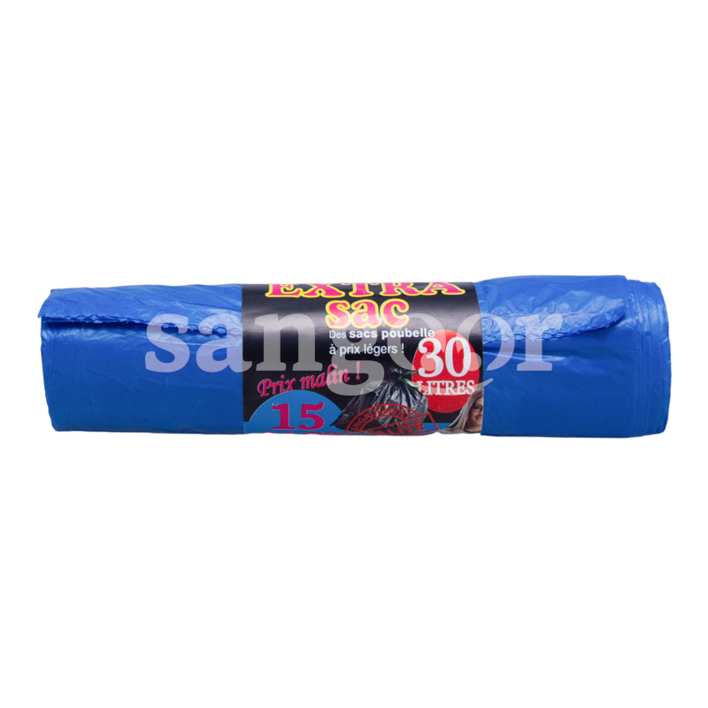 EXTRA SAC POUBELLE 65X55 15PCS 30L BLEU AVEC TIRETTE EXTRA-SAC-POUBELLE-65X55-15PCS-30L-BLEU-AVEC-TIRETTE.png Prix Tunisie