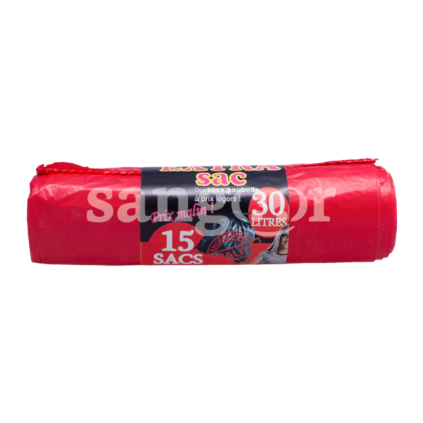 EXTRA-SAC-POUBELLE-65X55-15PCS-30L-ROUGE-AVEC-TIRETTE.png Prix Tunisie